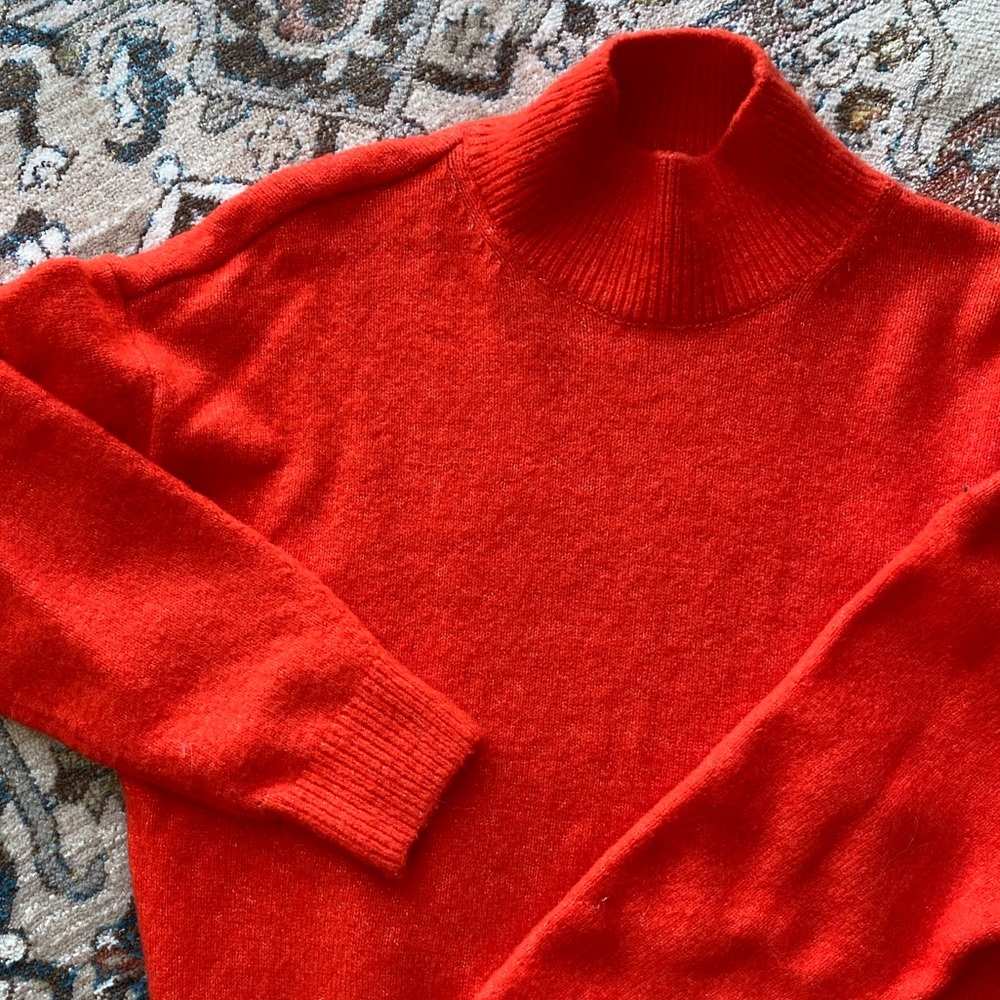 Fiery Red Sweater